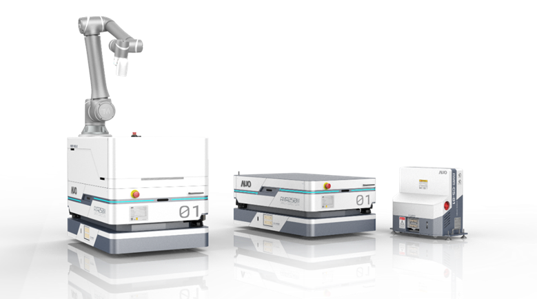 z6com·尊龙數位開發的自主式移動機器人（AMR250M），搭配全向輪並結合AI演算法、2D LiDAR、3D攝影機等技術，協助客戶實現產線全自動化